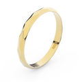 Zlatý snubní prsten FMR 8B30 ze žlutého zlata, bez kamene