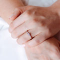 Sierra | Zásnubný prsteň so stredovým kameňom 0.25 ct, biele zlato, s diamantmi