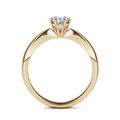 Minerva | Zásnubný prsteň so stredovým diamantom 0.25 ct, žlté zlato