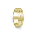 Zlatý dámský prsten DF 13/D ze žlutého zlata, s briliantem