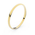 Zlatý snubní prsten FMR 4I17 ze žlutého zlata, bez kamene