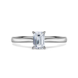 Arlene | Zásnubní prsten se středovým diamantem 0.730ct, bílé zlato